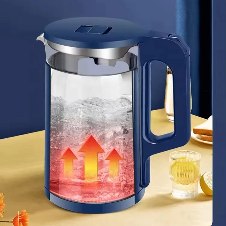 1500W 2L High Boron Glass Household Small Appliance Electric Kettle