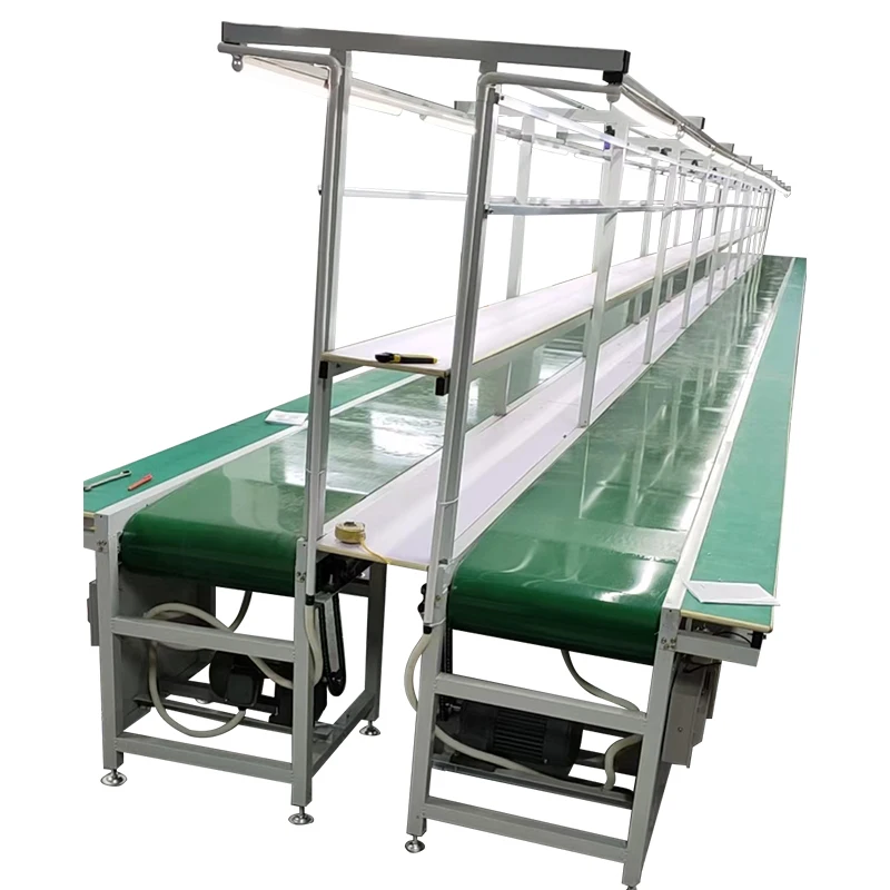 Hot Selling Factory Supply High Quality Assembly Line Conveyor Belt Industrial Belt Conveyor Stainless Steel Conveyor Belt