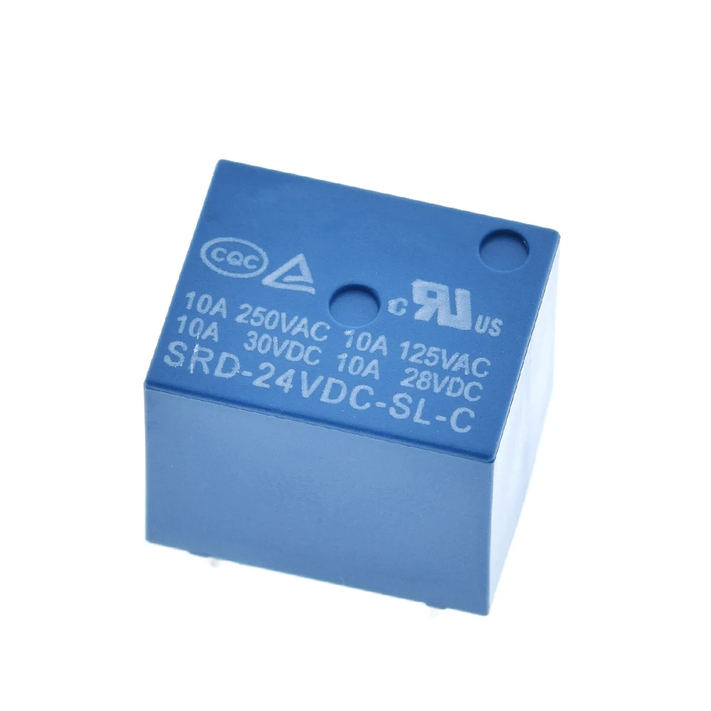Relays SRD-03VDC-SL-C SRD-05VDC-SL-C SRD-06VDC-SL-C SRD-09VDC-SL-C SRD-12VDC-SL-C 3V 5V 6V 9V 12V 24V 48V 10A 250VAC 5PIN