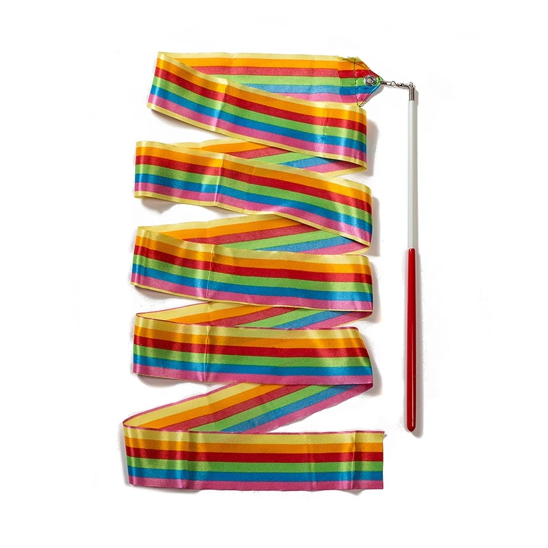 Шелковая лента для ритмической гимнастики по низкой цене