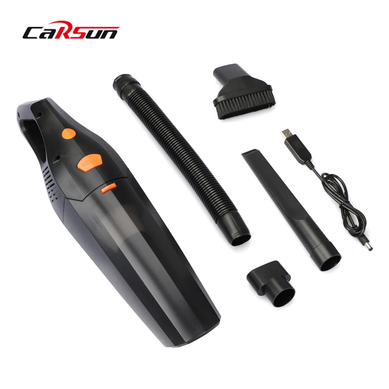 CARSUN Rechargeable Car Vacuum Cleaner Wireless Portable Handheld Electrical Car Vacuum Cleaner