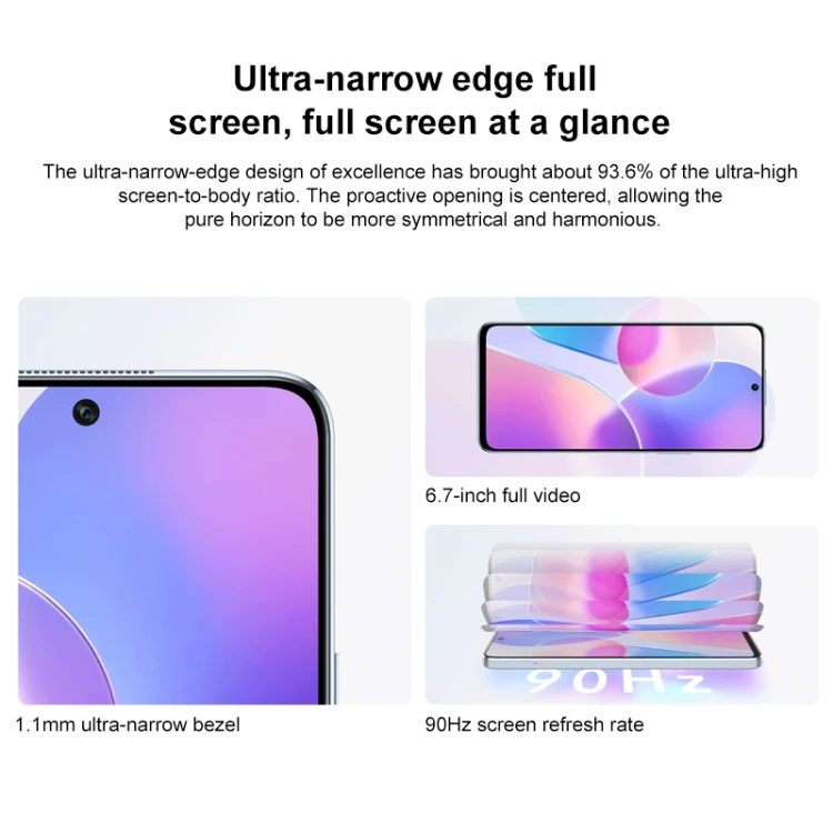 Huawei Honor X30i 5G Cell Phone 48MP Cameras Triple Back Cameras 6.7 inch Magic UI 5.0 Telephone 5G Honor Mobile Phone