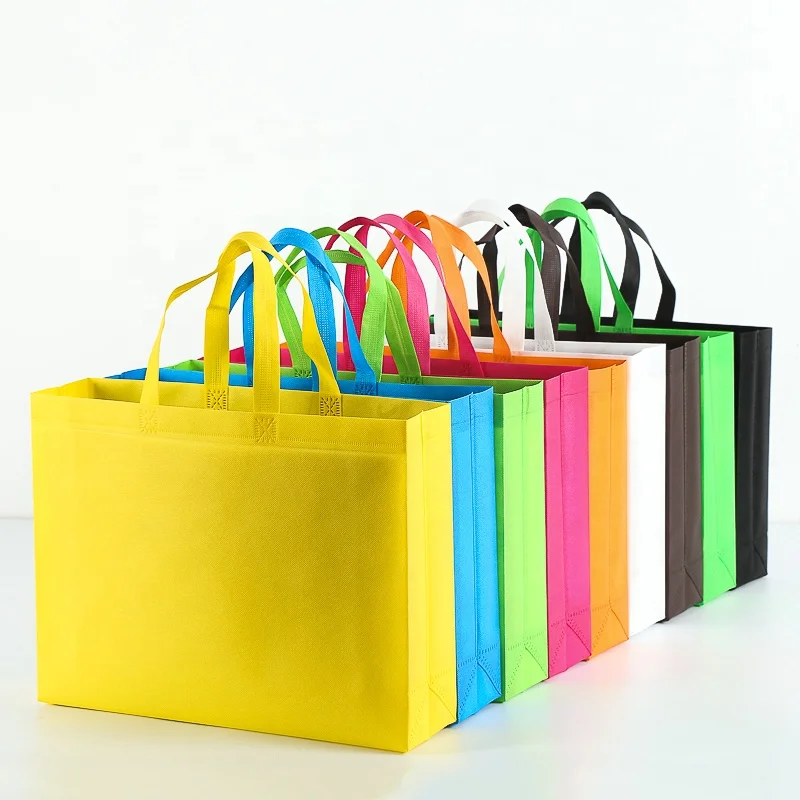 PP Recycle  Non Woven  Shopping Bag |  High Quality Custom Logo Printing Non Woven Bag | Biodegradable Non Woven Bag