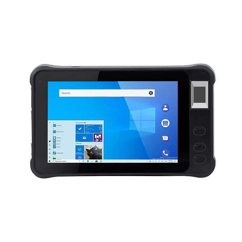 7 inch industrial tablet PC supports 4G LTE,HF RFID,NFC,fingerprint,UHF,1000 nits screen