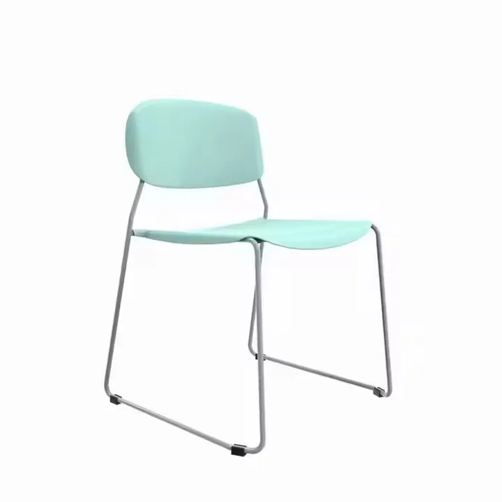 Hot Sale Stackable Ergonomic Boardroom Train PP Plastic Office Meeting Room Conference Chair
