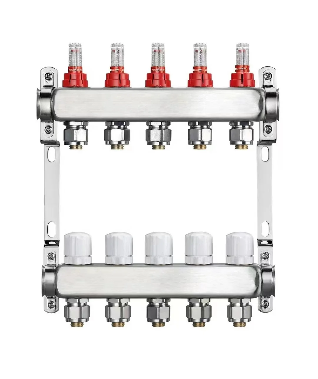 YF-M020  China Manufacturers brass Steel Manifold For Underfloor Heating