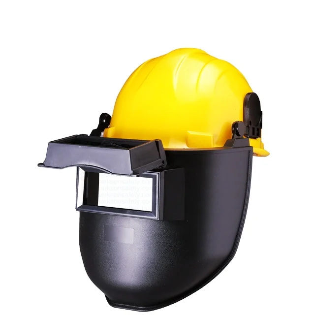 Lightweight Black Welding Face Shield Safety Helmet For Welding And Metal Fabrication