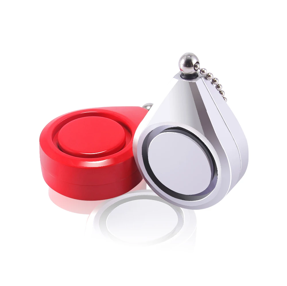 Self Defense Personal Alarm Keychain for Women kids The Elder 125dB Security Panic Button Siren Whistle SOS Emergency Device