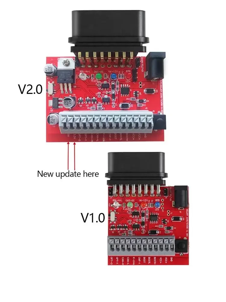 KT200II Full Version OBD2 ECU Programmer with Offline Workstation R/W more ECU Than KT200 with OTB 2.0 Expansion Adapter