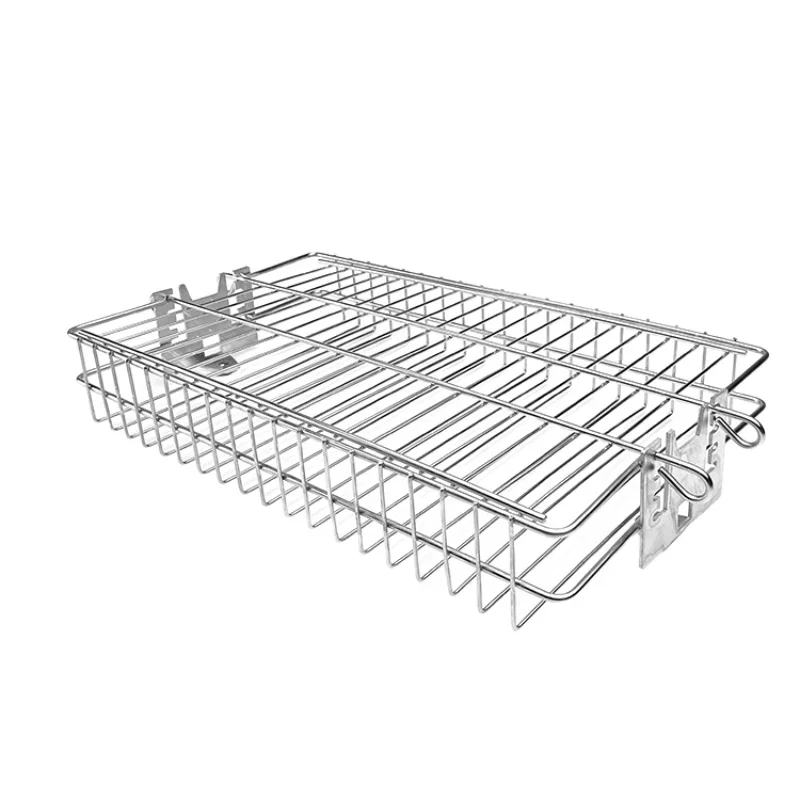 Stainless Steel Grill Rack rotisserie basket bbq grill basket
