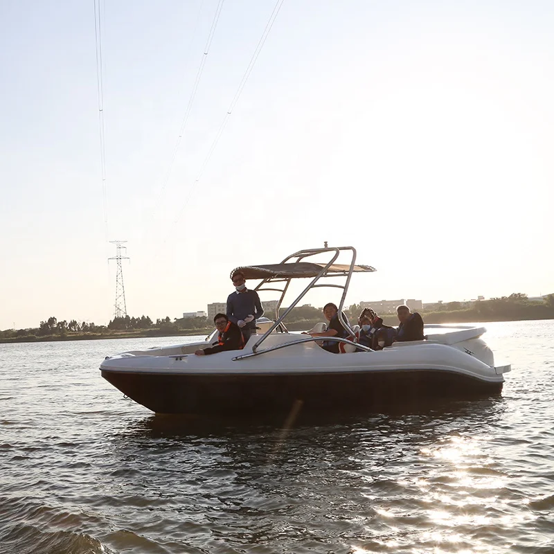 12 passenger speed fiberglass boat 5.8m