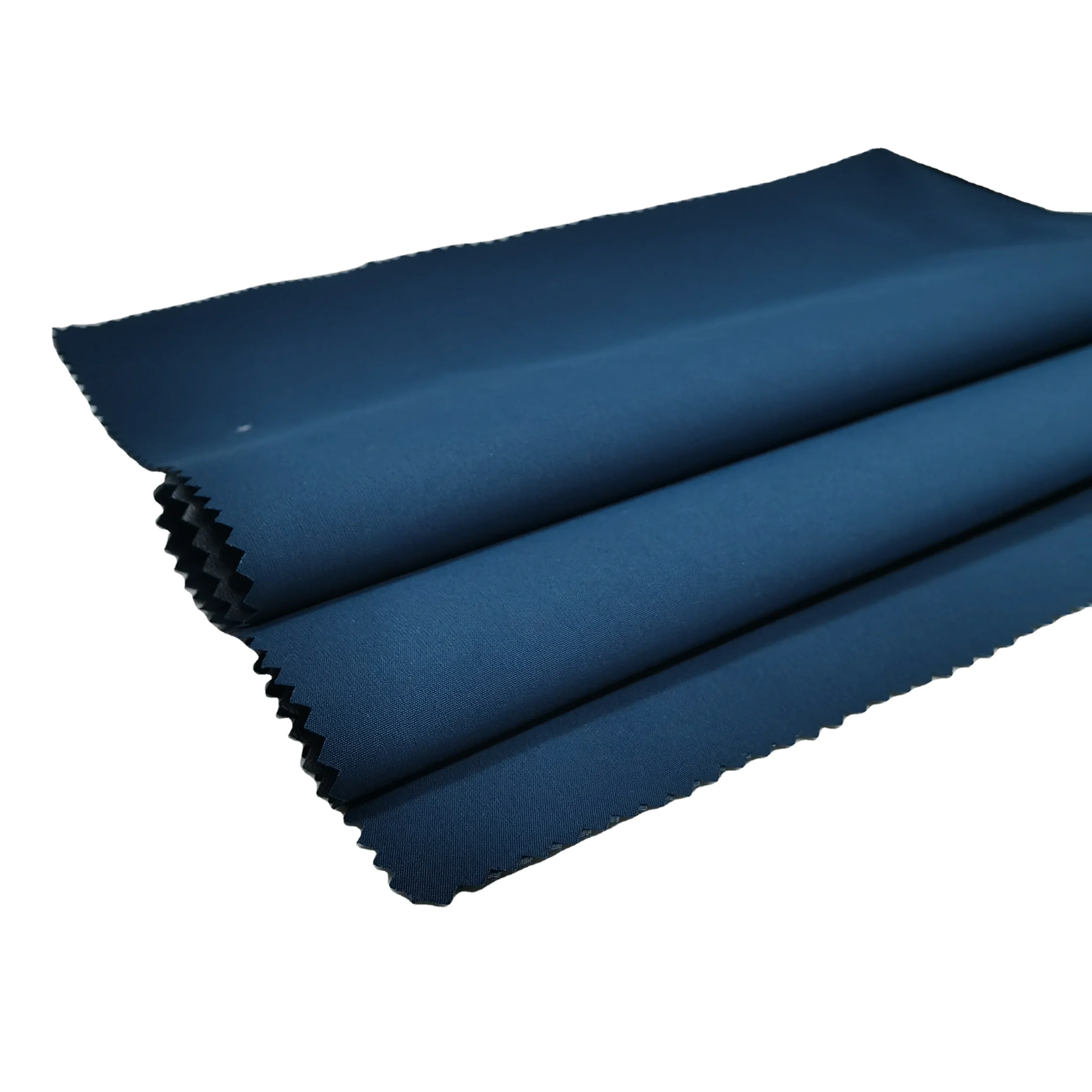 
china wholesale 100% recycled polyester twill micro fiber peach skin cloth material fabric for beach shorts 