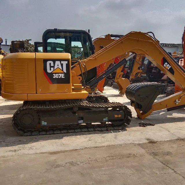 90% новый оригинальный мини-CAT 307e Гусеничные экскаваторы распродажа