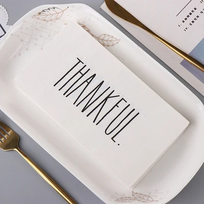 Cheap Printing Virgin Wood Pulp Disposable Cutlery Hotel Paper Napkins