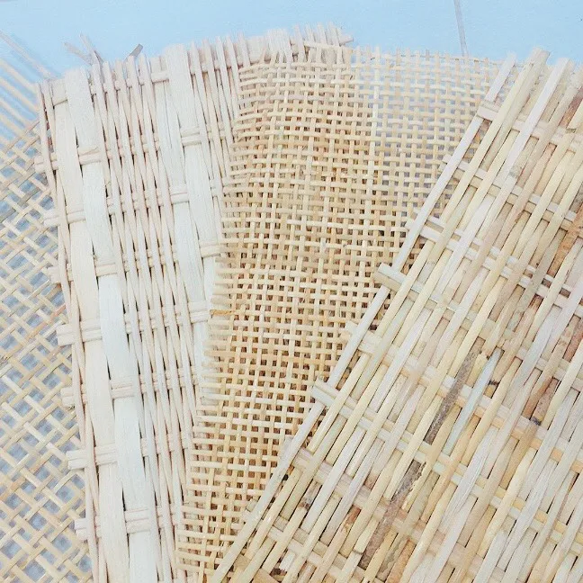 
Vietnam rattan webbing/ bamboo webbing use for furniture high quality from Vietnam. MS. SANDY (+84 587 176 063) 