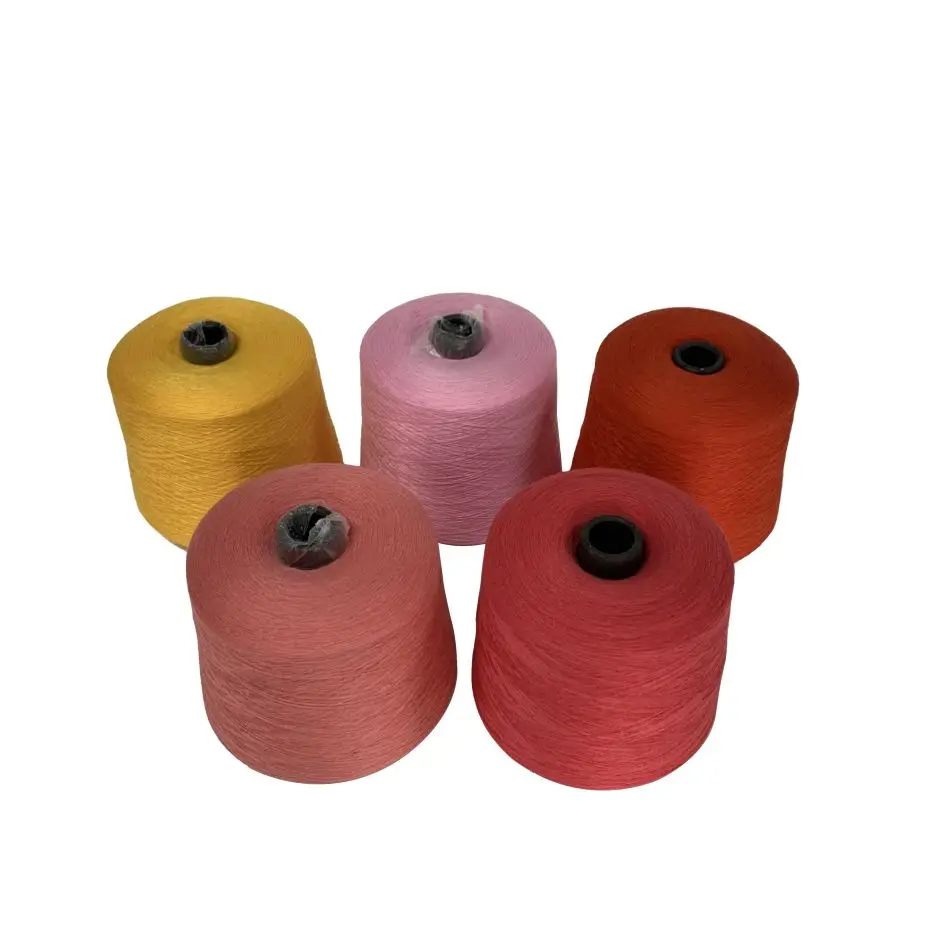 2 48NM 51%Viscose Mixed PBT Core Spun Knitting Yarn for Socks and Sweater