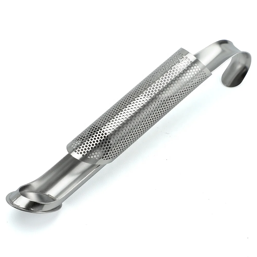 Pipe Shape Stainless Steel Fine Mesh Sticks Steeper Loose Leaf Tea Strainer Infuser