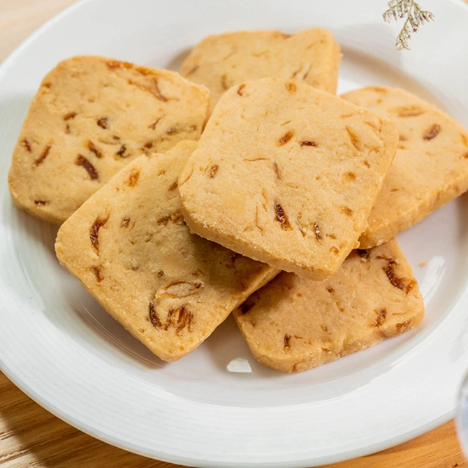 Factory Wholesale Orange Fragrance Handmade Cookies Sweet Cream Cookies