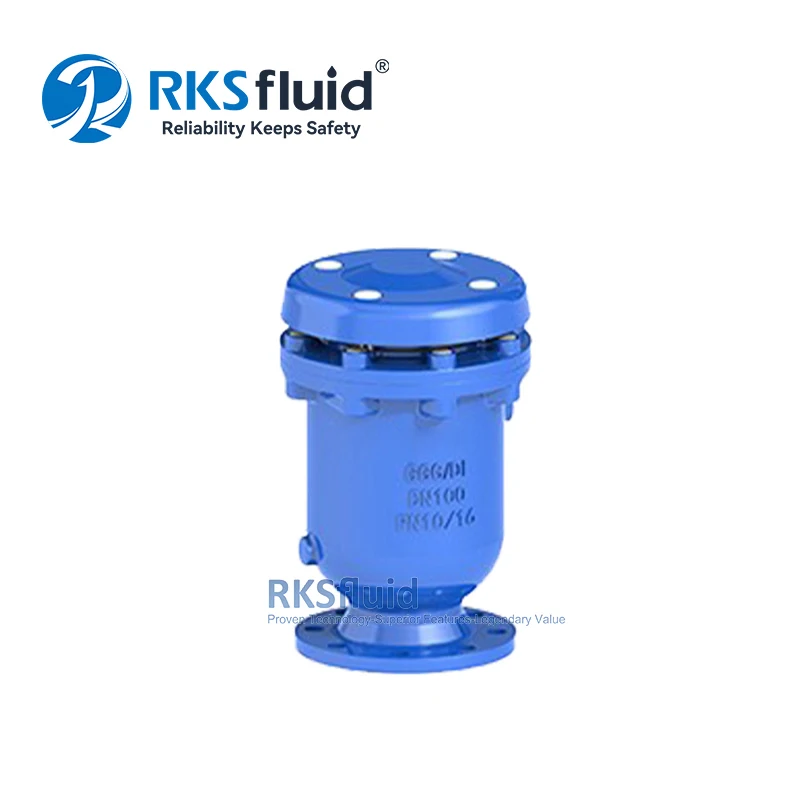 RKSfluid KARX-комбинированный кинетический клапан сброса воздуха DN25 - DN300 для системы водоснабжения пожаротушения оросительной системы.