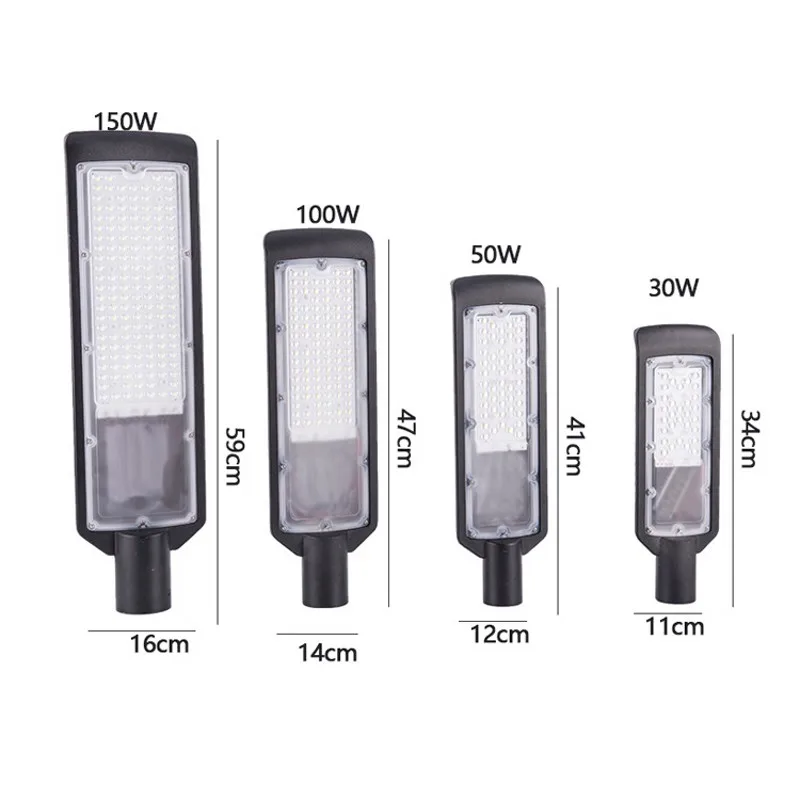 Solar Street Light With Pole Galvanized High Power Led 30w 50w 100w 150w  All In One Lamp