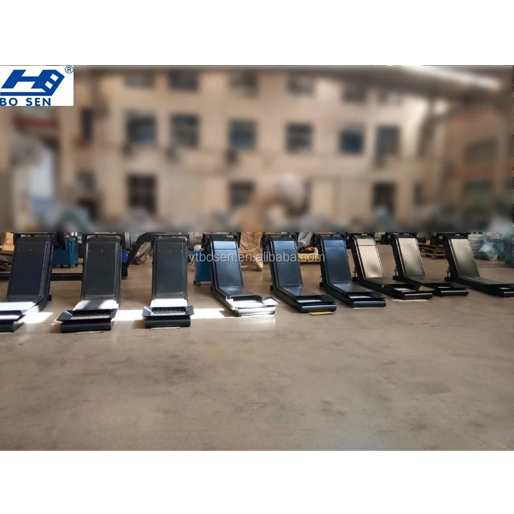 Numerical control  machine tool chip conveyor  hinged belt chip conveyor Chain belt chip conveyor