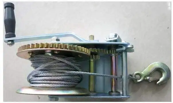 Тяжелая ручная лебедка с ручным управлением 1200lbs со