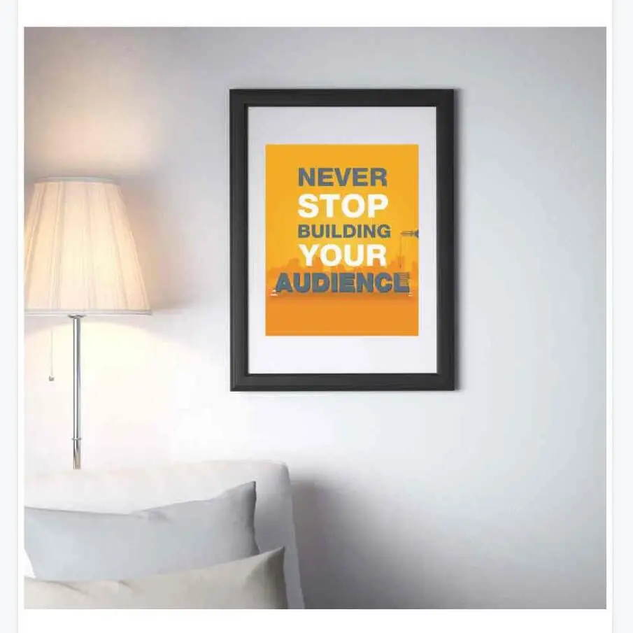 Custom Printing Motivational Quote Wall Art Canvas Prints Pictures Posters