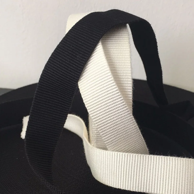 Custom Ribon Hat Ribbon 100 % Polyester 16mm Solid Color Rayon Petersham Grosgrain Ribon Hat Ribbon