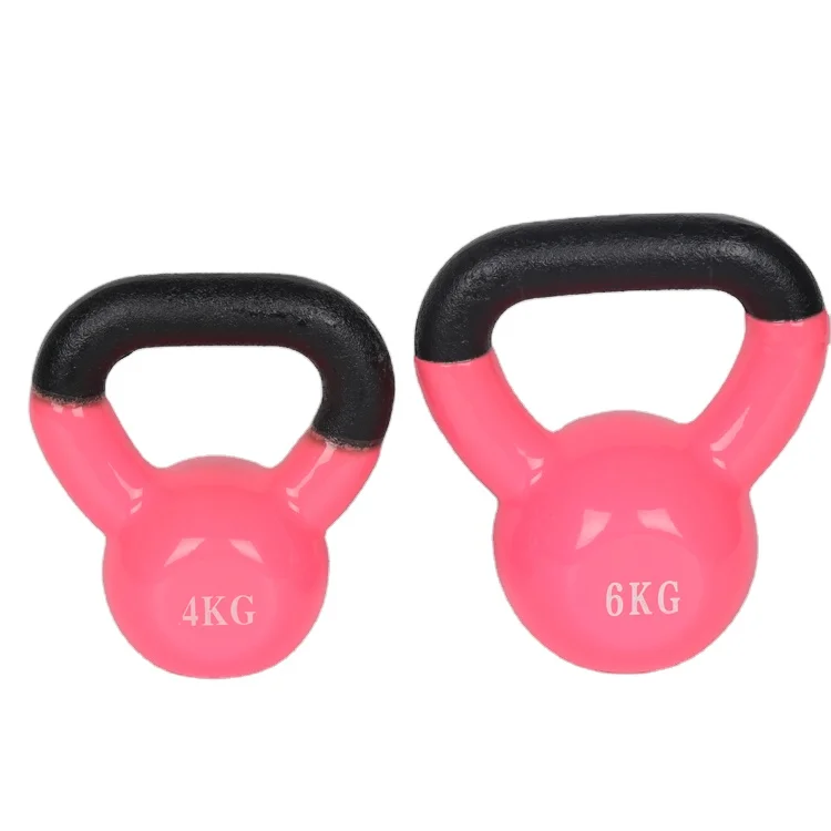 Good Price Bodybuilding Gym Equipment 16kg Colorful Kettlebell