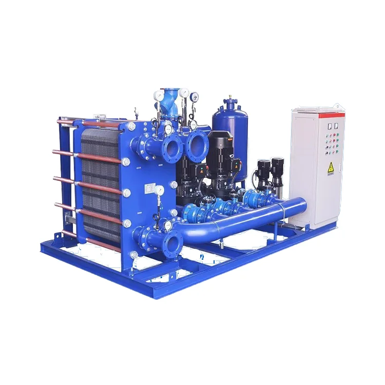 2.1MW Environmental Heat Exchange Equipment Energy Efficient Heat Exchanger