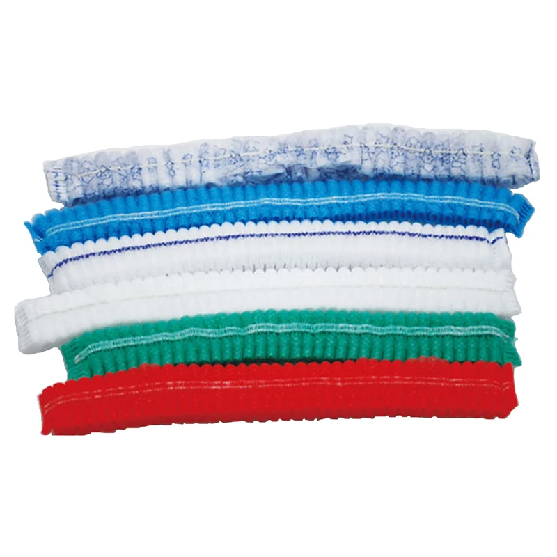 Consumables Bouffant Mop Cap Cheap Standard Disposable PP Hair Net Mob Clip Caps