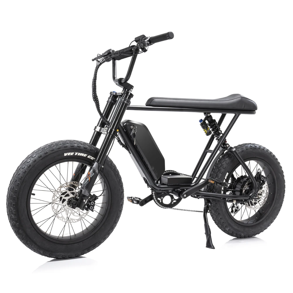 2023 Mario Ebike 20 Inch Mac Motor 1000w Electric City Bike Fat Tire Fast Speed 55Kmh Electric Mountain Bicycle