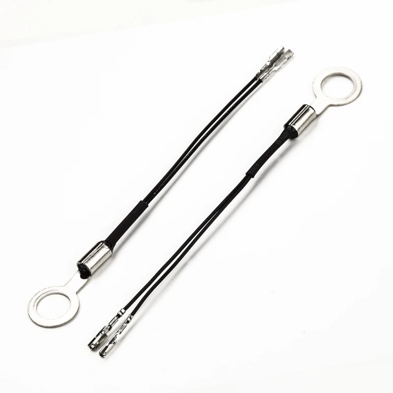 Company NTC  ntc thermistors 10k 3950K 1% Nickel-plated copper housing PVC wire 0.5m  temperature sensor price