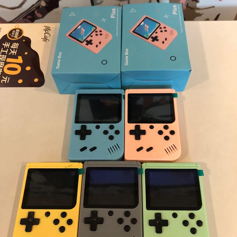 400 In 1 Games MINI Handheld Portable Retro Video Console Handheld Game Players Boy 3.0 Inch Color  Screen Game Player Gift Boy