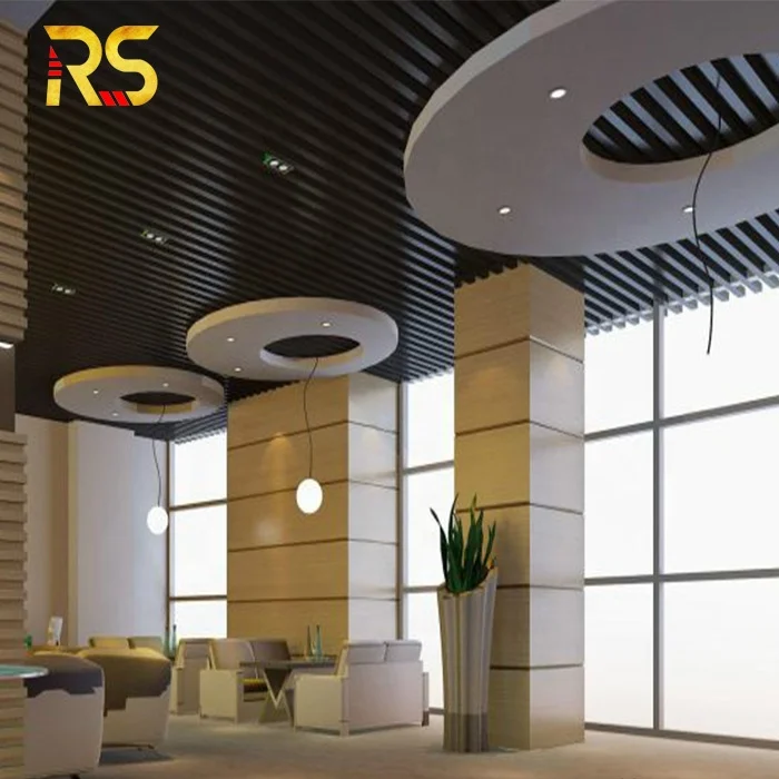 commercial shopping mall aluminium suspended stretch ceiling tile