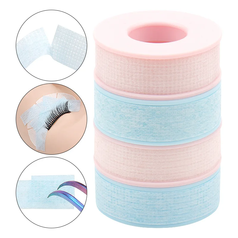 Breathable Micropore Fabric Tape Silicone Gel Adhesive Sensitive Lash Tape For Eyelash Extensions