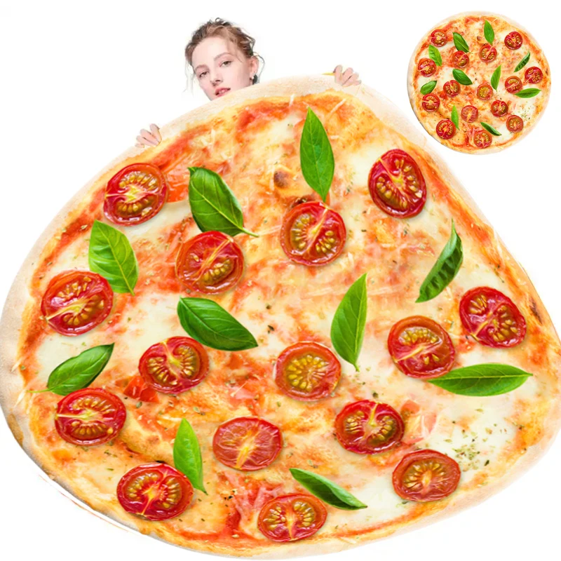 Pizza Blanket for Kids Realistic Pizza blankets & throws, Super Soft Funny Blanket Gifts for Teenage Boys and Girls