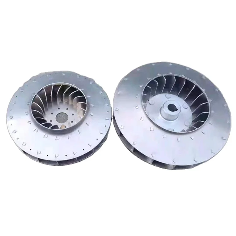 Industrial oil mist machine collector fan impeller smoke purifier fan aluminum impeller