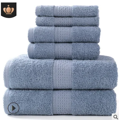 Amazon Hot Sale Gift Towel Set Turkish Towel Set Cotton Bath Towel Set