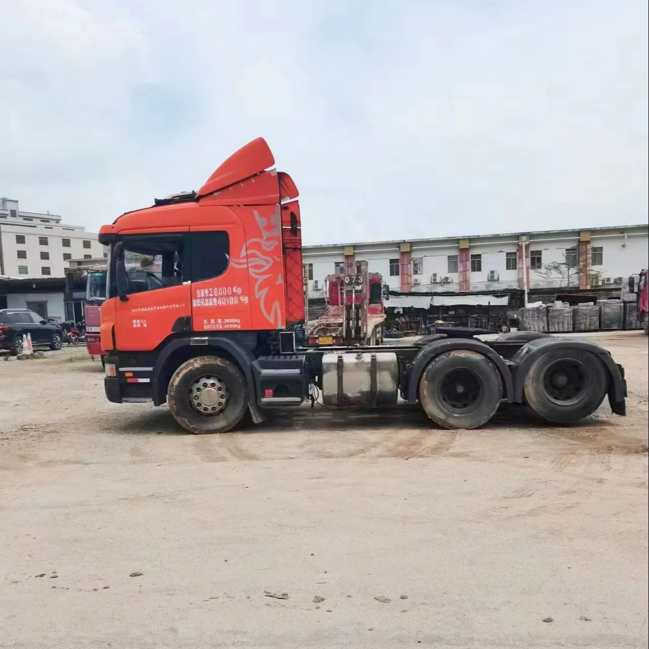 High quality Tractor Truck head SCAN IA P380 6x2 Used Trailer truck head for sale