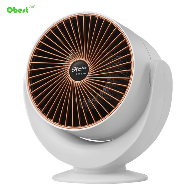 new mini round shape ptc heater portable  220v/110v 800w electric heater fan room heater