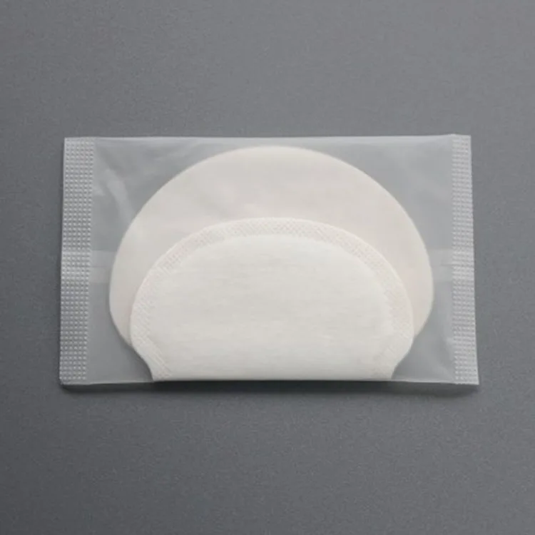 Underarm Pads Unflavored Non Visible Disposable Shirt Shape Sweat 10 Pairs Adults 10 Pairs/box (1 Sheet/bag or 2 Sheet/bag)