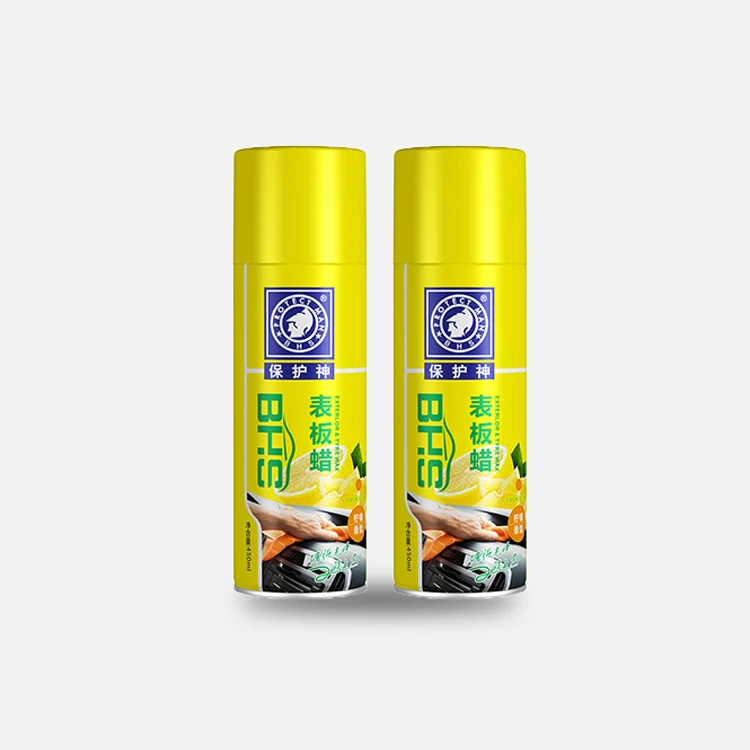 OEM ODM от производителя, ароматизатор лимона, 15 унций, воск для приборной панели, блеск, освежитель воздуха, спрей для приборной панели, воск, лак для автомобиля