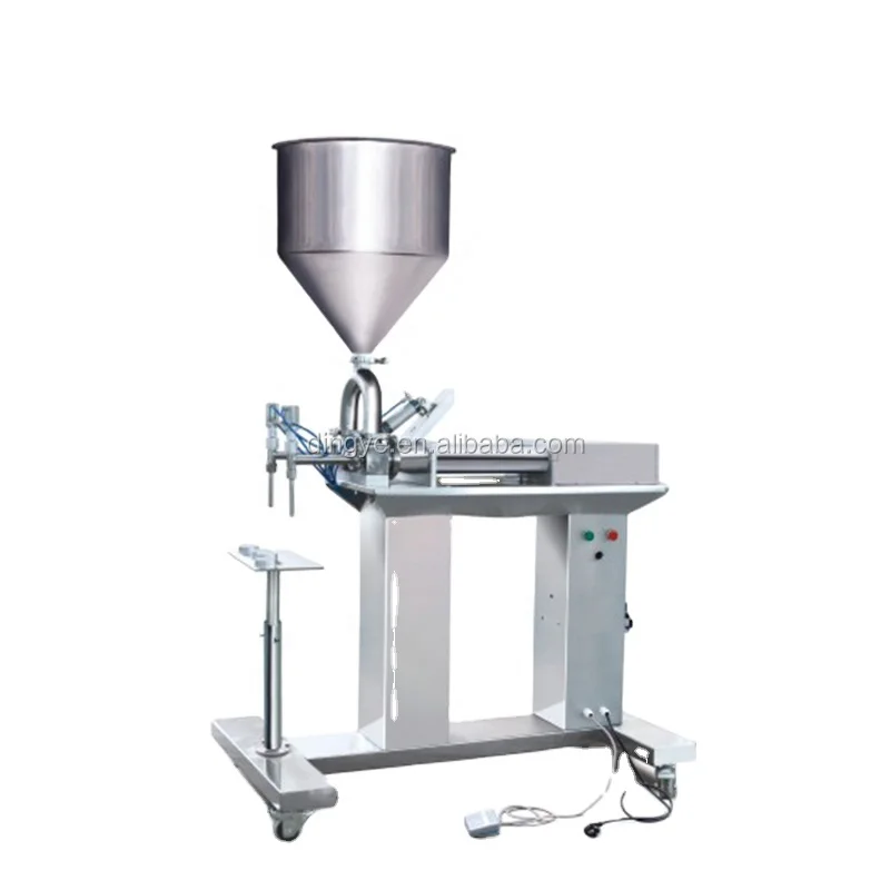 GCG-BL/2 Double head Semi-automatic pneumatic paste filling machine for cream, ointment, paste, jam
