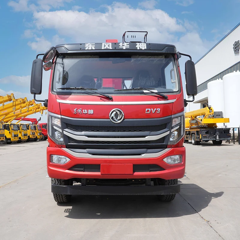 Best Price 8Ton 14Ton 16Ton 18Ton Hydraulic Telescopic Boom Crane Dongfeng Faw Lorry Mounted Crane in Russia