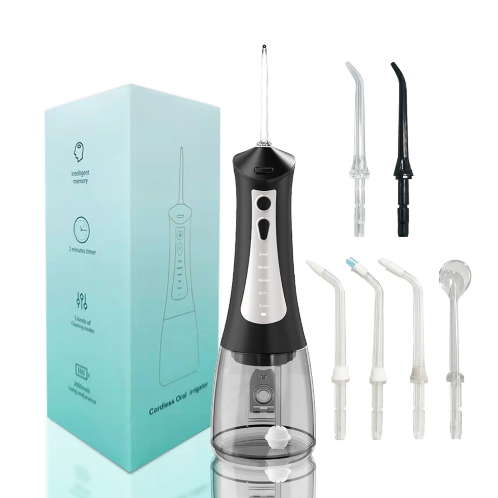 Environmentally friendly recyclable waterfloss travel wireless water floss mechanic popular su darbe oral irrigator