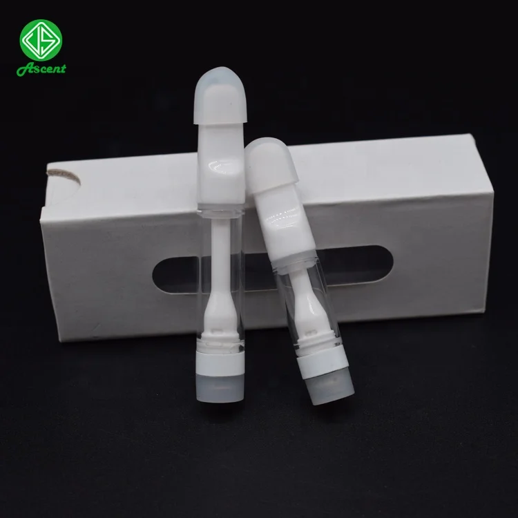 
All ceramic g1 snape in tip with glass tank no leakage cbd cartridge white 1ml all ceramic vape carts 