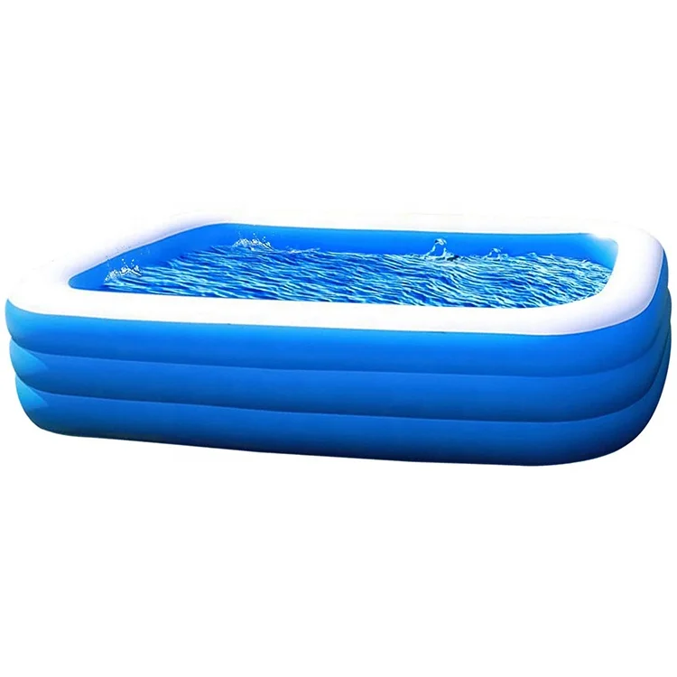 Outdoor PVC Inflatable Kids Swimming Pool 1.96M Foldable Adult Indoor Spa Above Ground Swimming Pool