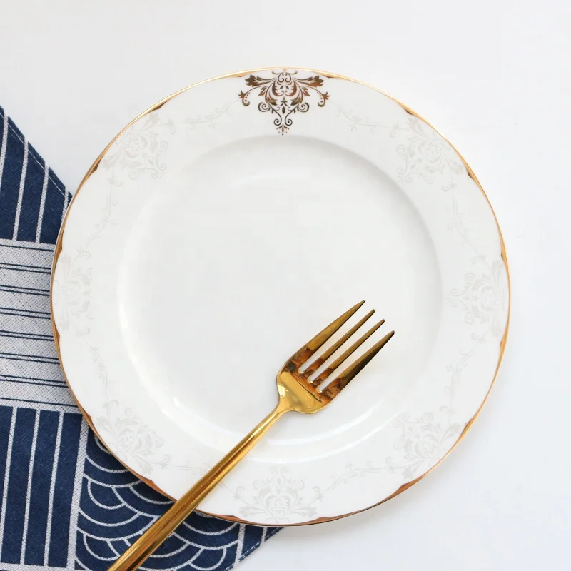 eco frindly product porcelain dinner set porcelain serving dishes sets bone china plate