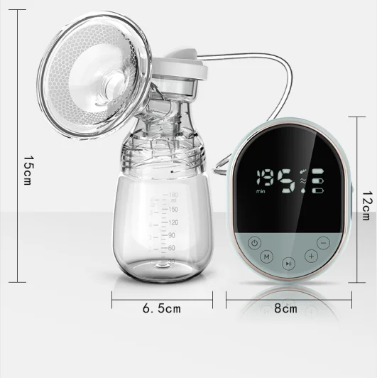 Top Sale Ergonomic Design Best Affordable Silicone Manual Breast Pump Baby Milk Double Breast Pump